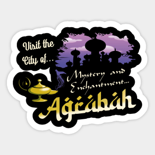 Come visit Agrabah Sticker